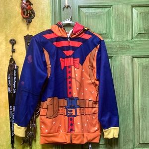 Xl boys burger guy Fortnite skin hoodie